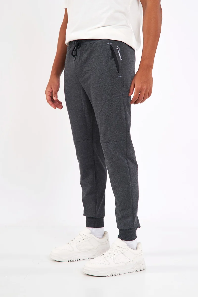 mmetalic Metalic Men's Anthracite Elastic Leg Sweatpants
