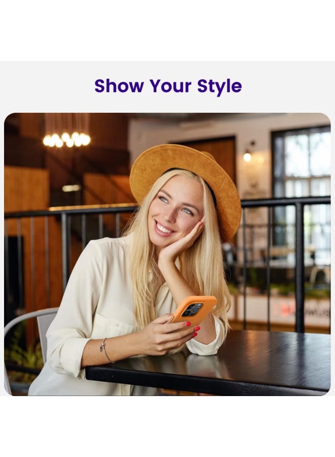 Houmt iPhone 15 Pro Case 6.1 Inch Liquid Gel Silicone iPhone 15 Pro Cover Inside Microfiber Soft Silky Touch Anti-Scratch Thin Shockproof Cover Compatible with iPhone 15 Pro - Image 4