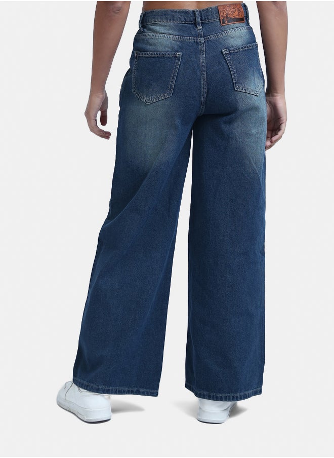 RAVIN Casual Straight Leg Jeans with Slash Pockets  - Image 3