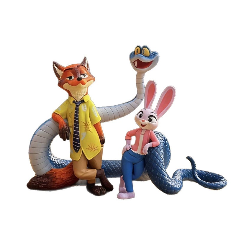 Zootopia 2 Judy Hopps Snake Figurine - Image 5