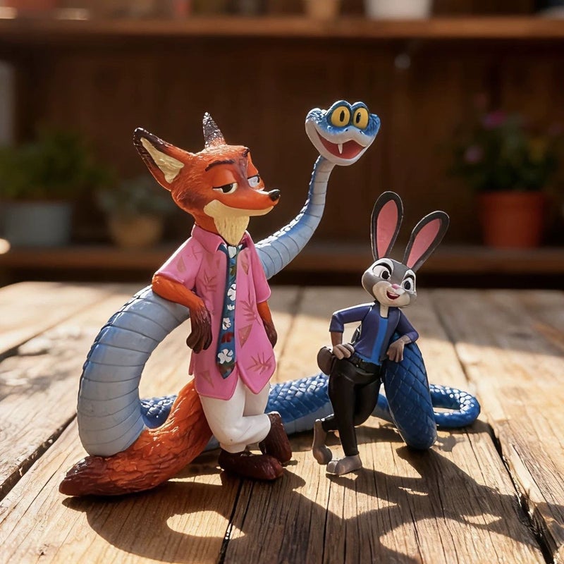 Zootopia 2 Judy Hopps Snake Figurine - Image 4