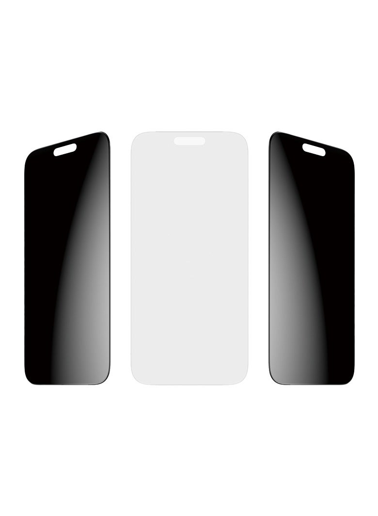 بانزرجلاس حماية شاشة بانزر جلاس SAFE ايفون 17 برو ماكس - شاشة كاملة حفظ الخصوصية - Image 3