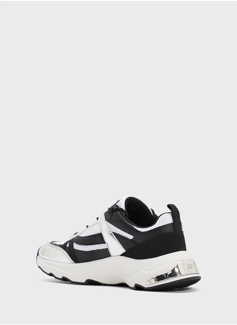 DKNY Juna Lace Up Low Top Sneakers