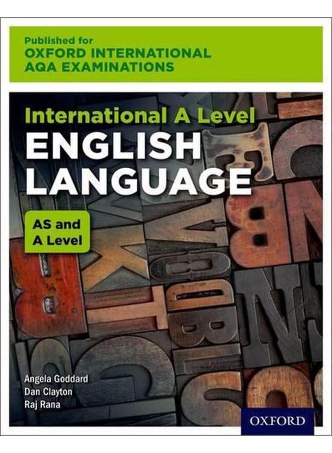 Oxford International AQA Examinations  International A Level English Language  Ed   1 