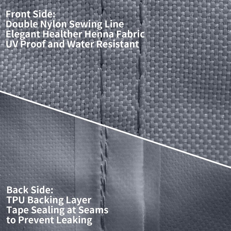 UCEDER Waterproof Trimmer Engine Cover,600D Heavy Duty Polyester Trimmer Engine Protector Suitable for Stihl, Echo, Husqvarna(1 Pack) - Image 2