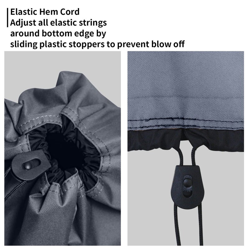 UCEDER Waterproof Trimmer Engine Cover,600D Heavy Duty Polyester Trimmer Engine Protector Suitable for Stihl, Echo, Husqvarna(1 Pack) - Image 3