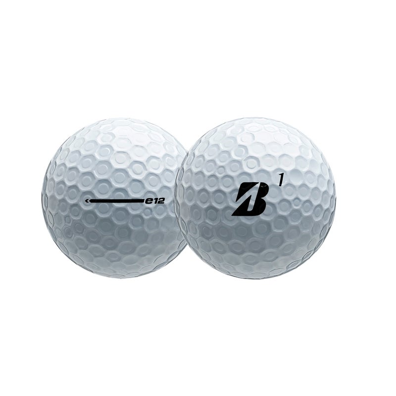 Bridgestone Golf 2023 Bridgestone Golf e12 Contact Golf Balls, White - Image 3