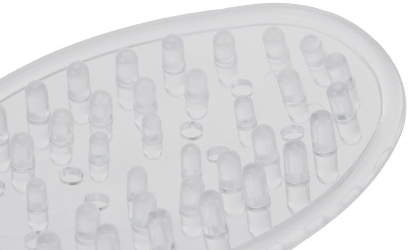 InterDesign iDesign Plastic Soap Dish, Soap Saver, and Kitchen Sponge Holder - Set of 3, 0.75” x 3.25” x 4.75”, Clear - Image 4