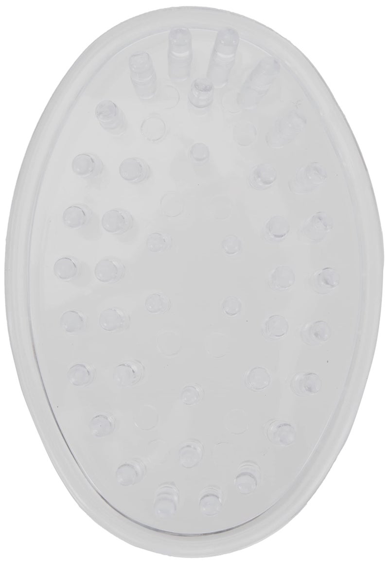 InterDesign iDesign Plastic Soap Dish, Soap Saver, and Kitchen Sponge Holder - Set of 3, 0.75” x 3.25” x 4.75”, Clear - Image 2