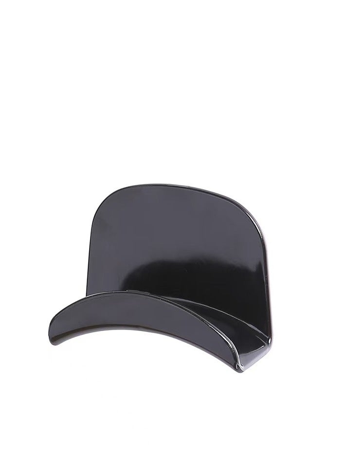 2pcs Easy to Install Drill-Free Wall Mount Headphone Holder - Waterproof Plastic Headphone Storage Hook, Perfect for Bedroom, Bathroom, Office and Dormitory Organization, Practical Hook