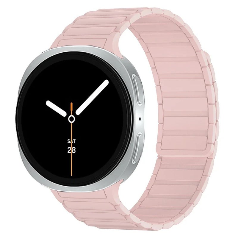 Bluejw Silicone Sport Watch Band for Samsung Galaxy Watch 8 40mm 44mm & 8 Classic, Magnetic Closure, Breathable Wrist Strap, Watch Band Replacement - Image 1