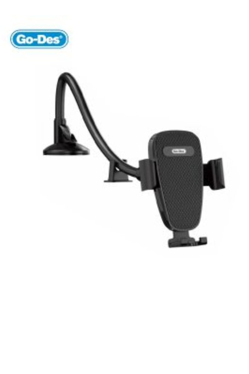 GO-DES GD-HD751 Adsorption Car Mount Double Support Can Be Attached to The window Glass and Center Console - Image 2