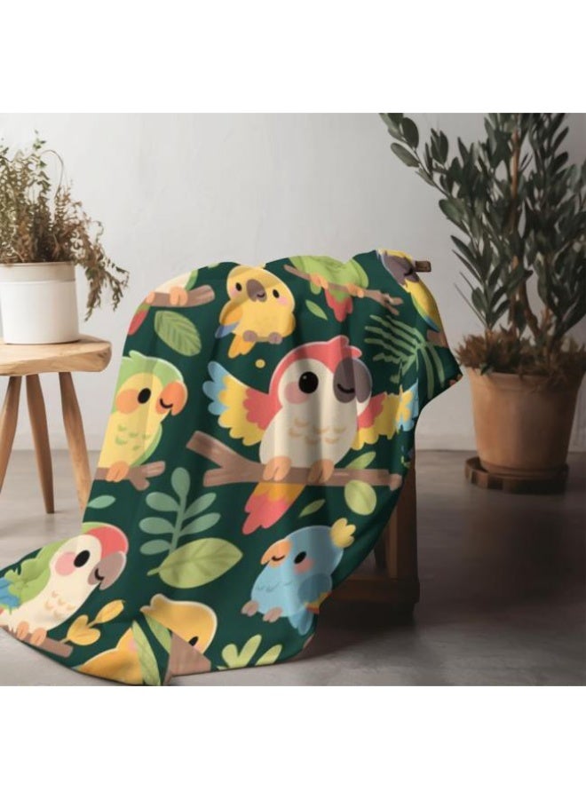 general Baby and children's cartoon flannel thin blanket (warm and comfortable, suitable for sleep, game use) 70cm*100cm - Image 3