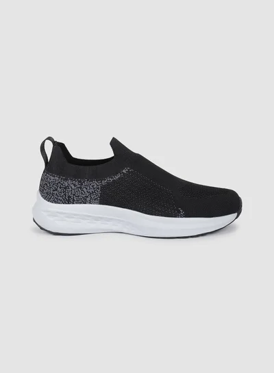 CAMPUS Women's Black Slip On Shoes - Lightweight Shoes, Minimalist Designed for Elegance