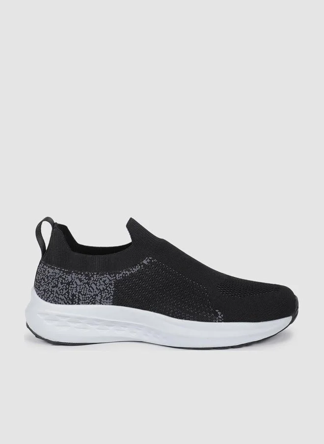 Campus Women's Black Slip On Shoes - Lightweight Shoes, Minimalist Designed for Elegance
