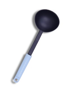 British Chef Soft  Nylon Ladle Spoon with Silicone Handle, Heat Resistance, Non Stick Flexible Ladle-Black & Light Grey BC-329  - Image 5