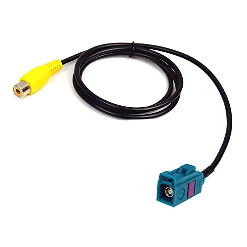 TheCoolCube محول كاميرا عكسية TheCoolCube من فاكرا إلى RCA كابل ركن عكسي متوافق مع بنز A/B/C/CL/CLC/CLS/E/GL/M/R/SL/SLK/SLR وفولفو S90/S80/S40 V30 V40 V50/S60/V60/XC90/XC60/XC70 - Image 3