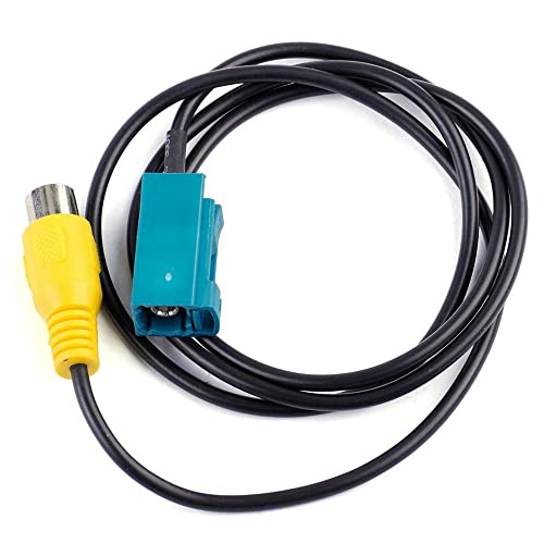 TheCoolCube محول كاميرا عكسية TheCoolCube من فاكرا إلى RCA كابل ركن عكسي متوافق مع بنز A/B/C/CL/CLC/CLS/E/GL/M/R/SL/SLK/SLR وفولفو S90/S80/S40 V30 V40 V50/S60/V60/XC90/XC60/XC70 - Image 2