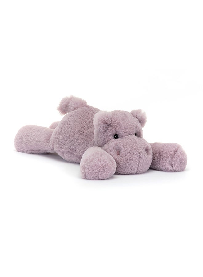 Jellycat Smudge Hippo Plush Toy 13cm – Ultra Soft Hippo Stuffed Animal with Floppy Body, Cuddly Mini Teddy for Babies, Kids & Collectors, Perfect Gift and Nursery Companion - Image 1