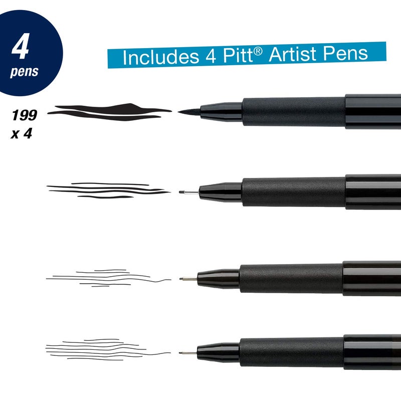 Faber-Castell PITT Artist Pen Manga Drawing Set 167132 - Image 2
