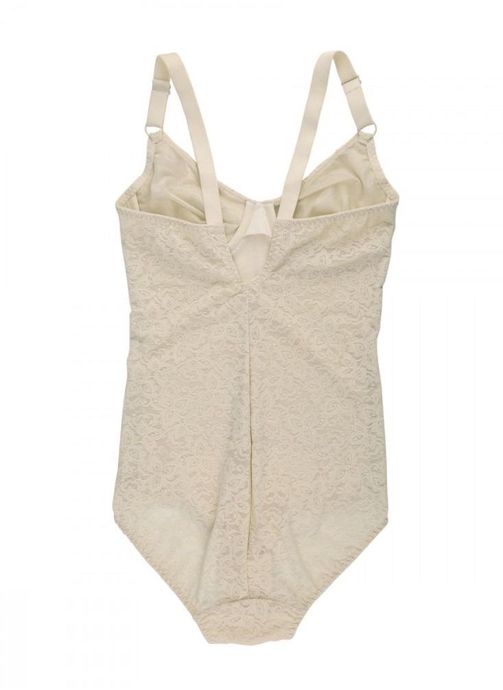 Generic - Sheer Lace One-Piece Body Shaping Corset - Image 1