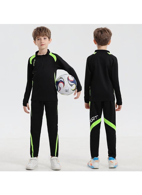Children's Basketball Training Suit With Long Sleeves