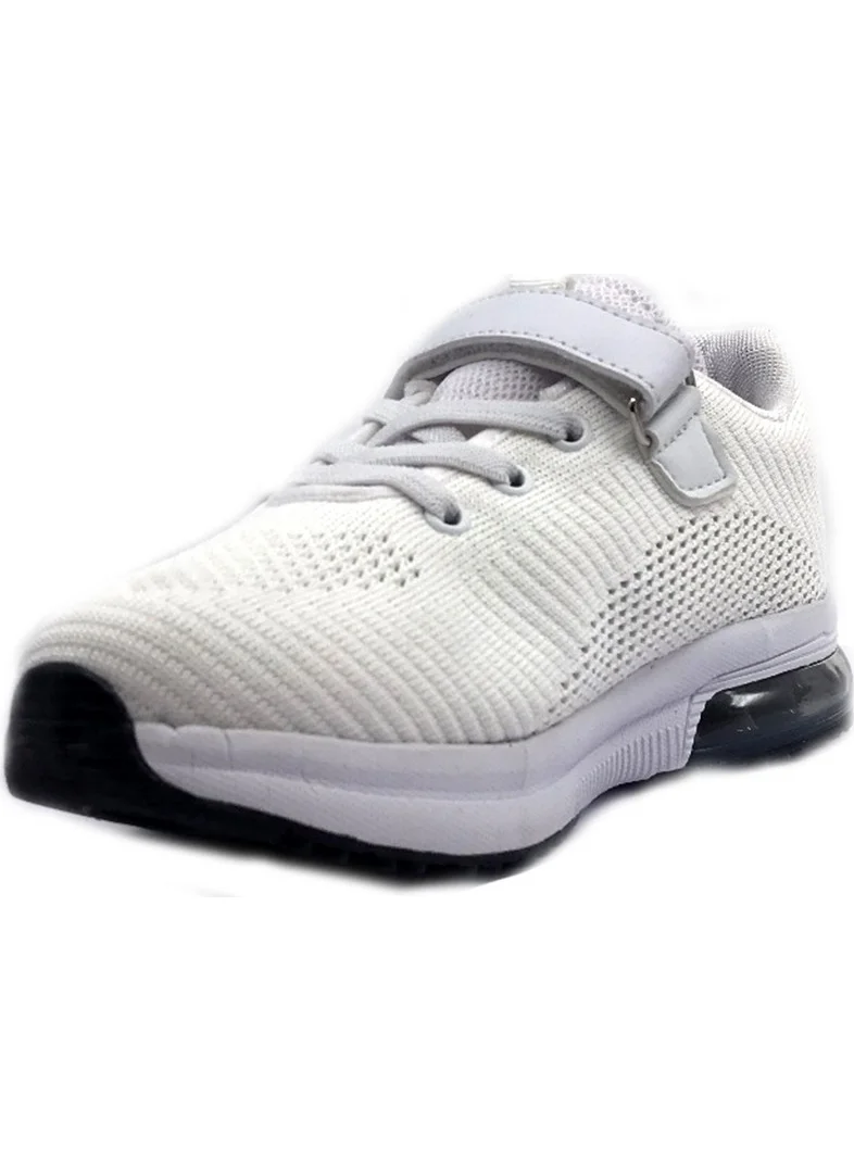 Cool Air Sole White Casual Unisex Kids Sports Shoes