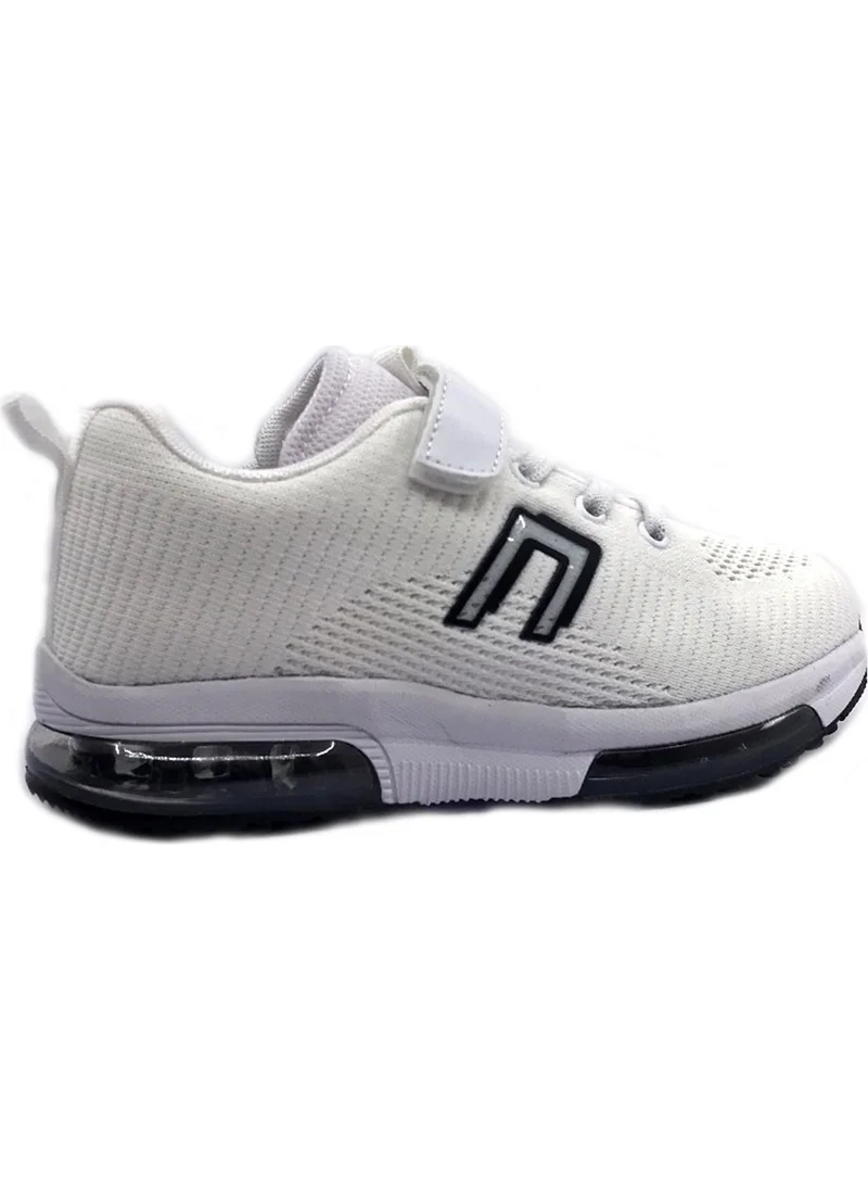 Cool Air Sole White Casual Unisex Kids Sports Shoes