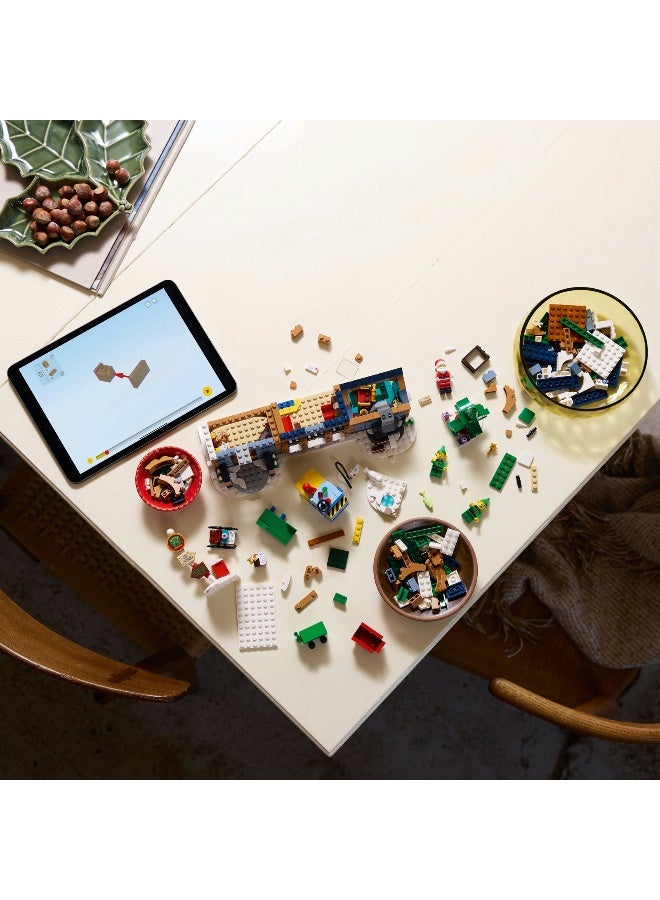 LEGO مجموعة بناء مكتب بريد سانتا من LEGO Icons 10339 (1440 قطعة) - Image 4