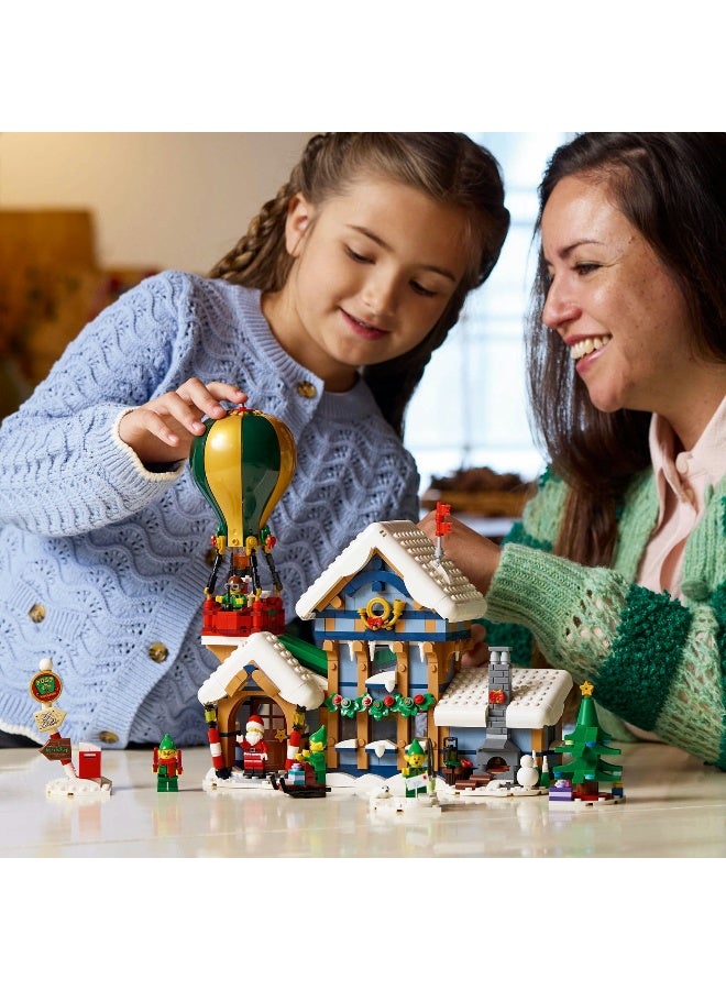 LEGO مجموعة بناء مكتب بريد سانتا من LEGO Icons 10339 (1440 قطعة) - Image 3