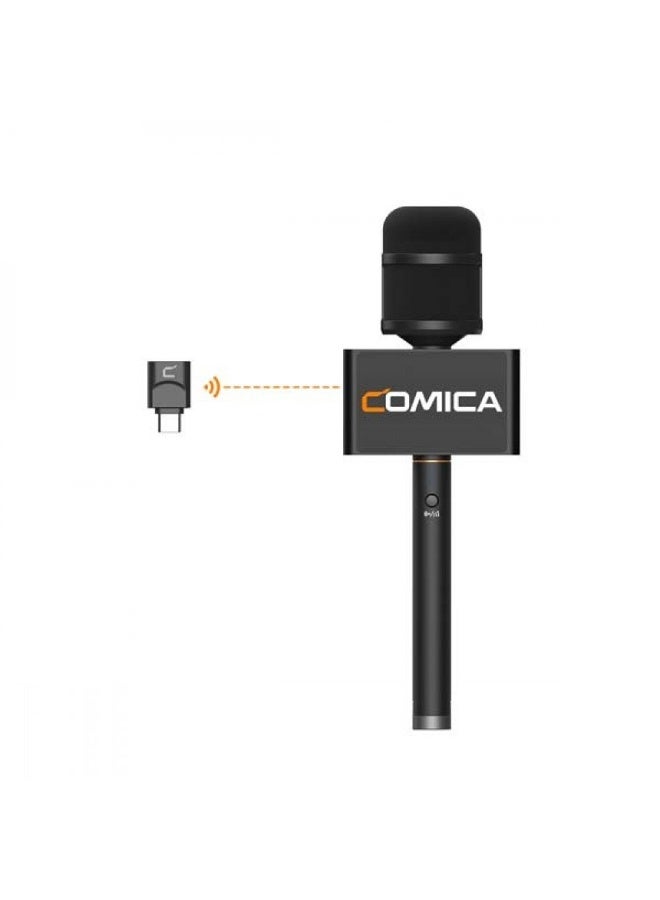 كوميكا ميكروفون كوميكا أوديو ريفو إس مكثف لاسلكي قلبي مع قابس USB-C - Image 3