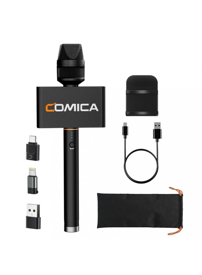 كوميكا ميكروفون كوميكا أوديو ريفو إس مكثف لاسلكي قلبي مع قابس USB-C - Image 1