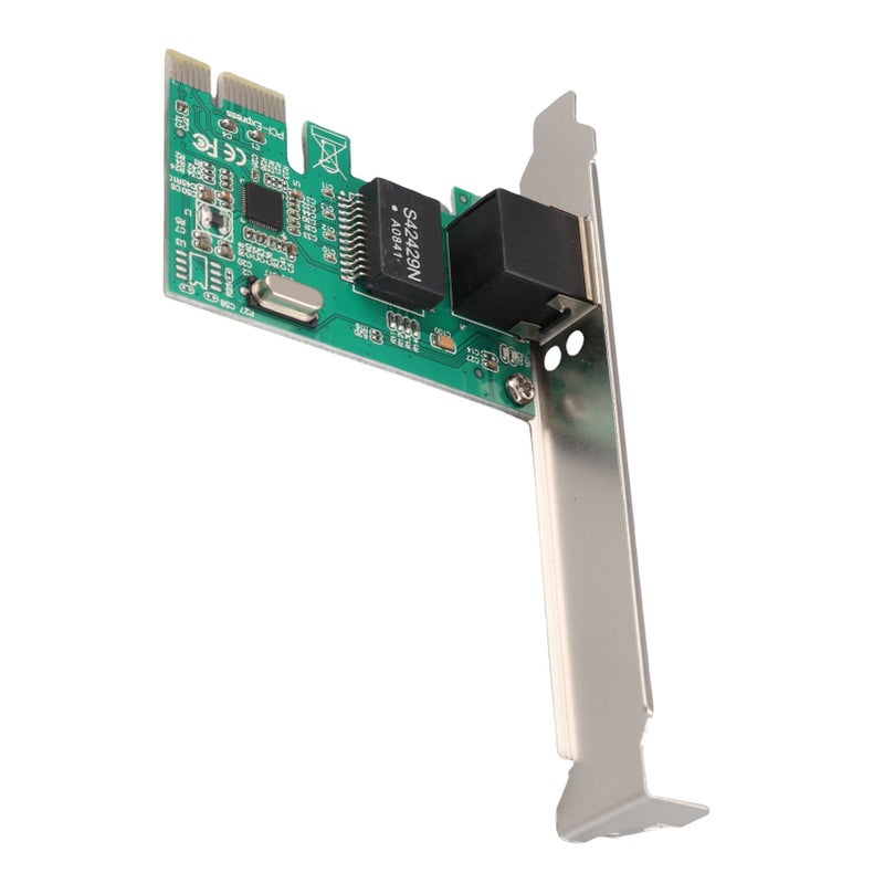 بطاقة شبكة PCIE بطاقة شبكة ايثيرنت بسرعة 10 ميجابت/ثانية و 100 ميجابت/ثانية بواجهة PCI Express X1 بطاقة شبكة كمبيوتر محول شبكة لأجهزة الكمبيوتر المكتبية - Image 2
