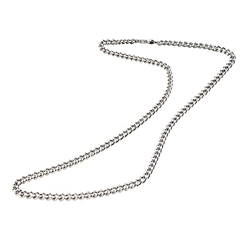 Phiten Titanium Chain Necklace, 20", Silver - Image 4