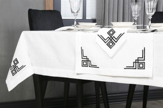 Caka Home 2-Pack Napkin Geometric Double Square Embroidered Linen Effect - pzsku/Z3B2662DF3DD2F0B80E70Z/45/_/1741711253/4f5924db-337e-459f-bde9-171abb35a172