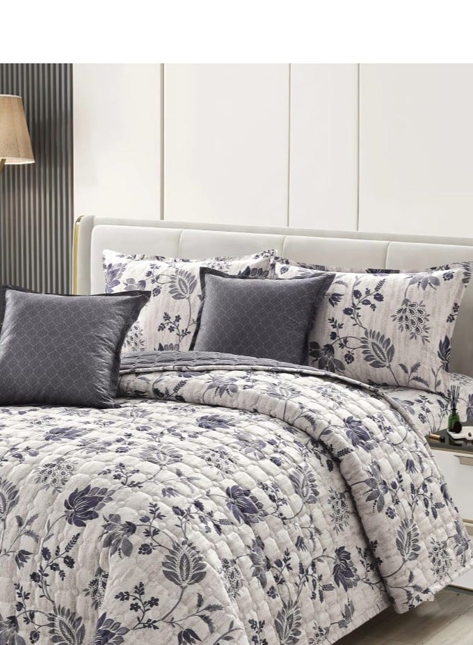 مون طقم لحاف نفرين مفرش مكون من 6 قطع بوليستر 250 في 230سم - Image 2