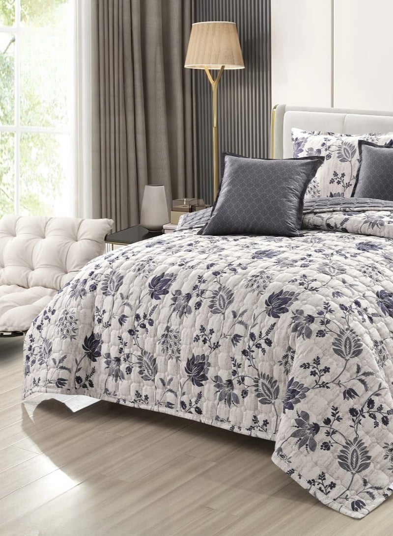 مون طقم لحاف نفرين مفرش مكون من 6 قطع بوليستر 250 في 230سم - Image 3