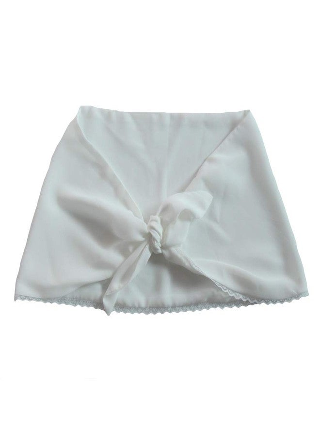 Making Believe Girls Creamy White Colonial Pilgrim Shawl Costume Accessory - Image 2