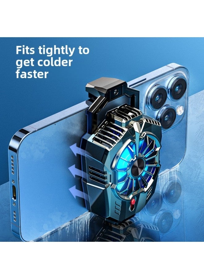 Magnetic Semiconductor Mobile Phone Radiator Live Electric Competition Cooling Third Mute Refrigeration Back Clip A Generation-Color:Back 【j20 Standard Model】 - Image 4