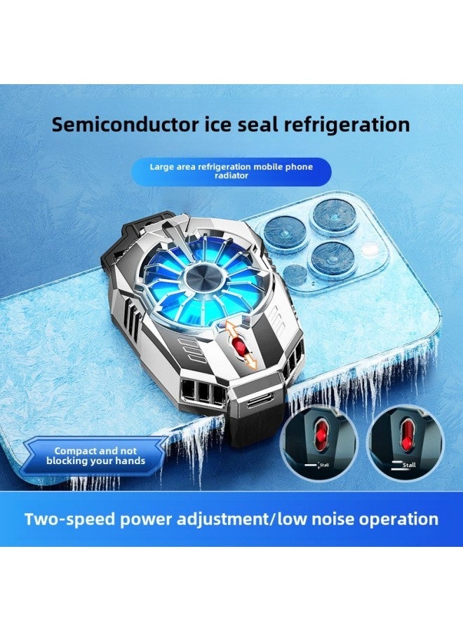 Magnetic Semiconductor Mobile Phone Radiator Live Electric Competition Cooling Third Mute Refrigeration Back Clip A Generation-Color:Back 【j20 Standard Model】 - Image 5