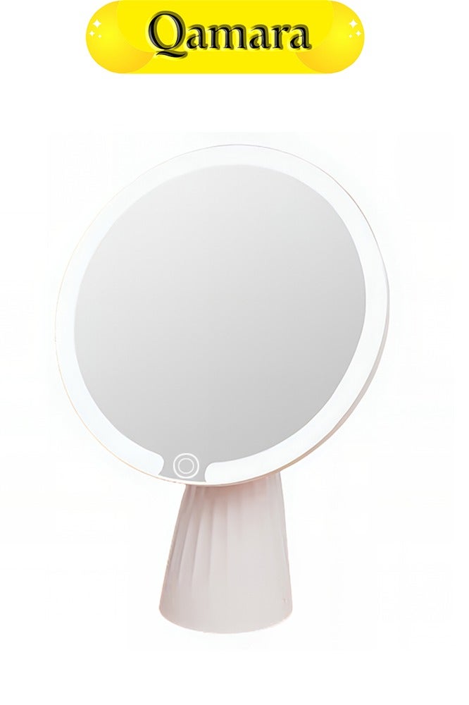  قمرة مرآة مكياج مع إضاءة LED، مرآة مكياج حصرية للفتيات. - Image 1