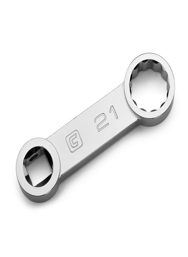 Capri Tools 1/2 in. Drive 21 mm Torque Adapter, 12-Point Box End - Image 1
