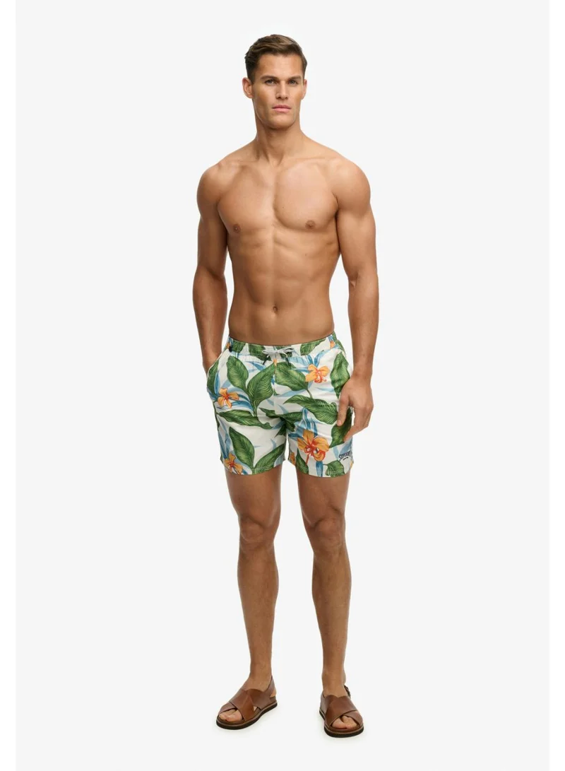 Superdry  Hawaiian Print 16-inch Swim Shorts for Men | Best Price UAE
