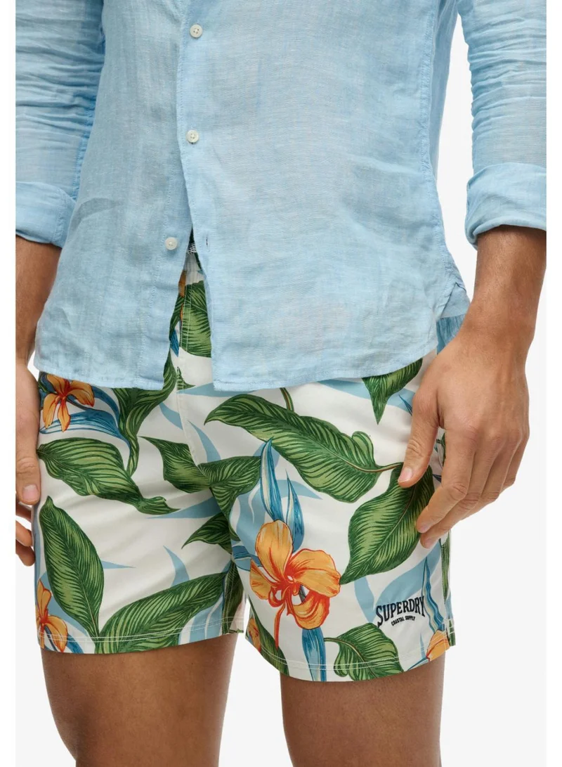 Superdry  Hawaiian Print 16-inch Swim Shorts for Men | Best Price UAE
