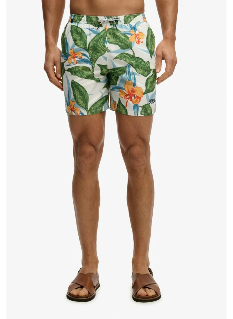 Superdry  Hawaiian Print 16-inch Swim Shorts for Men | Best Price UAE