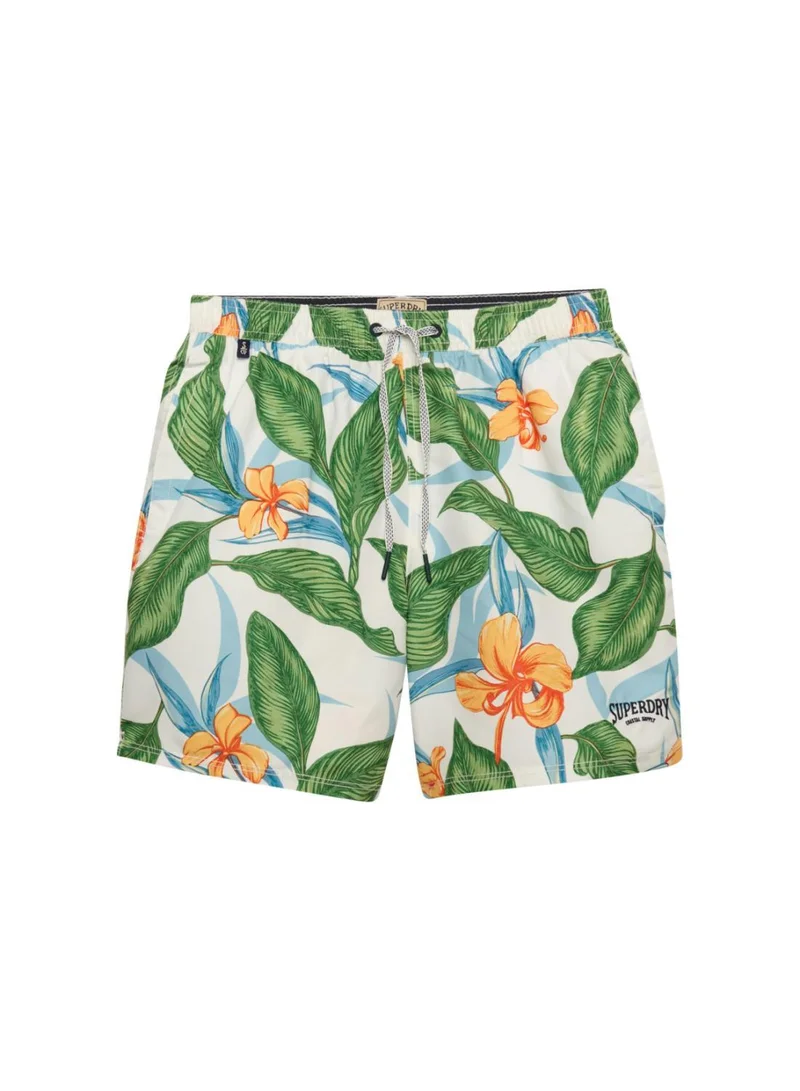 Superdry  Hawaiian Print 16-inch Swim Shorts for Men | Best Price UAE