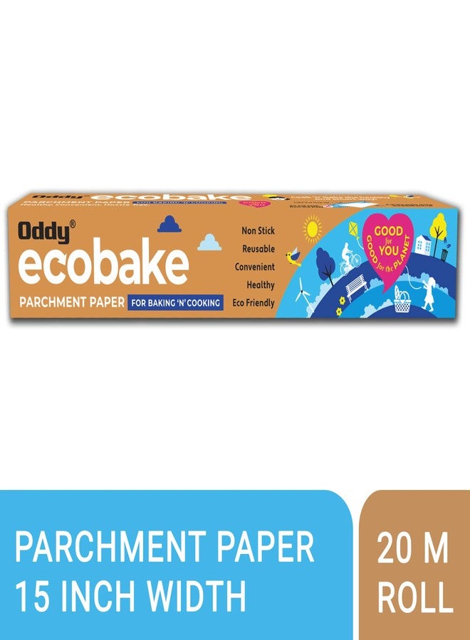 Oddy Uniwraps Ecoback for Baking 'N' Cooking Paper - 380Mm X 20Mtrs, White, Standard - Image 2