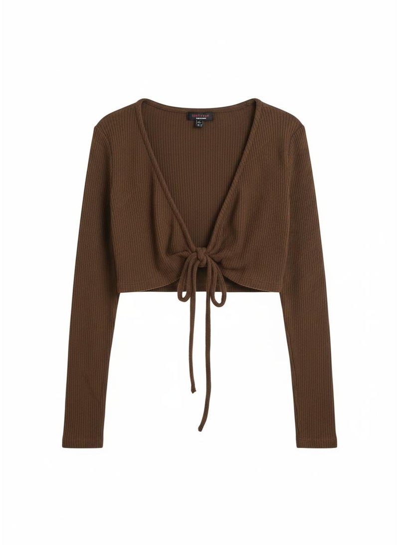 Don't Call Me Jennyfer Front Crop Cardigan - Image 4