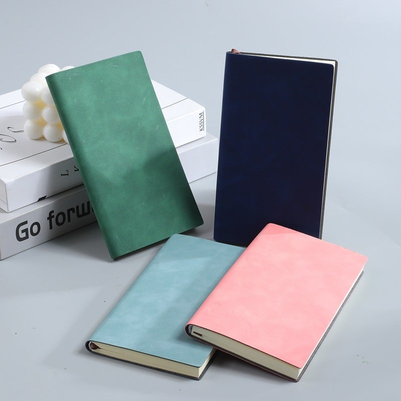 Notebook A5 Thickeneded Notepad Retro Soft Leather Exquisite A6 Notebook Meeting Minutes Book Can Print Logo - Image 3