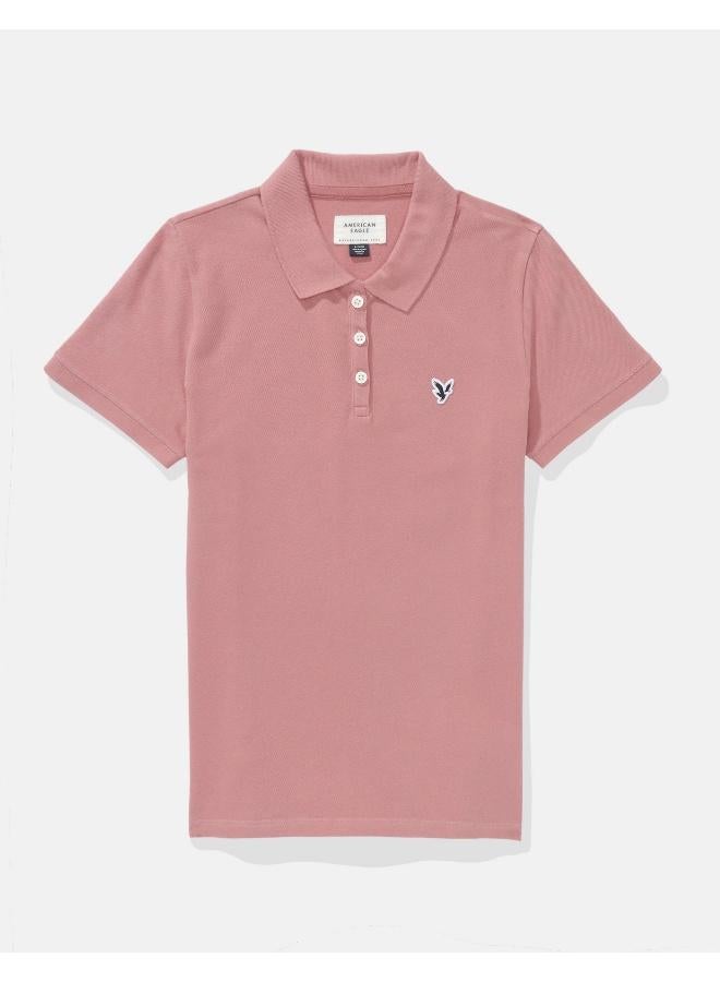 American Eagle AE Classic Polo Shirt - Image 3